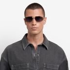 Carrera 1070S Gafas de Sol de Metal con Diseño Rectangular