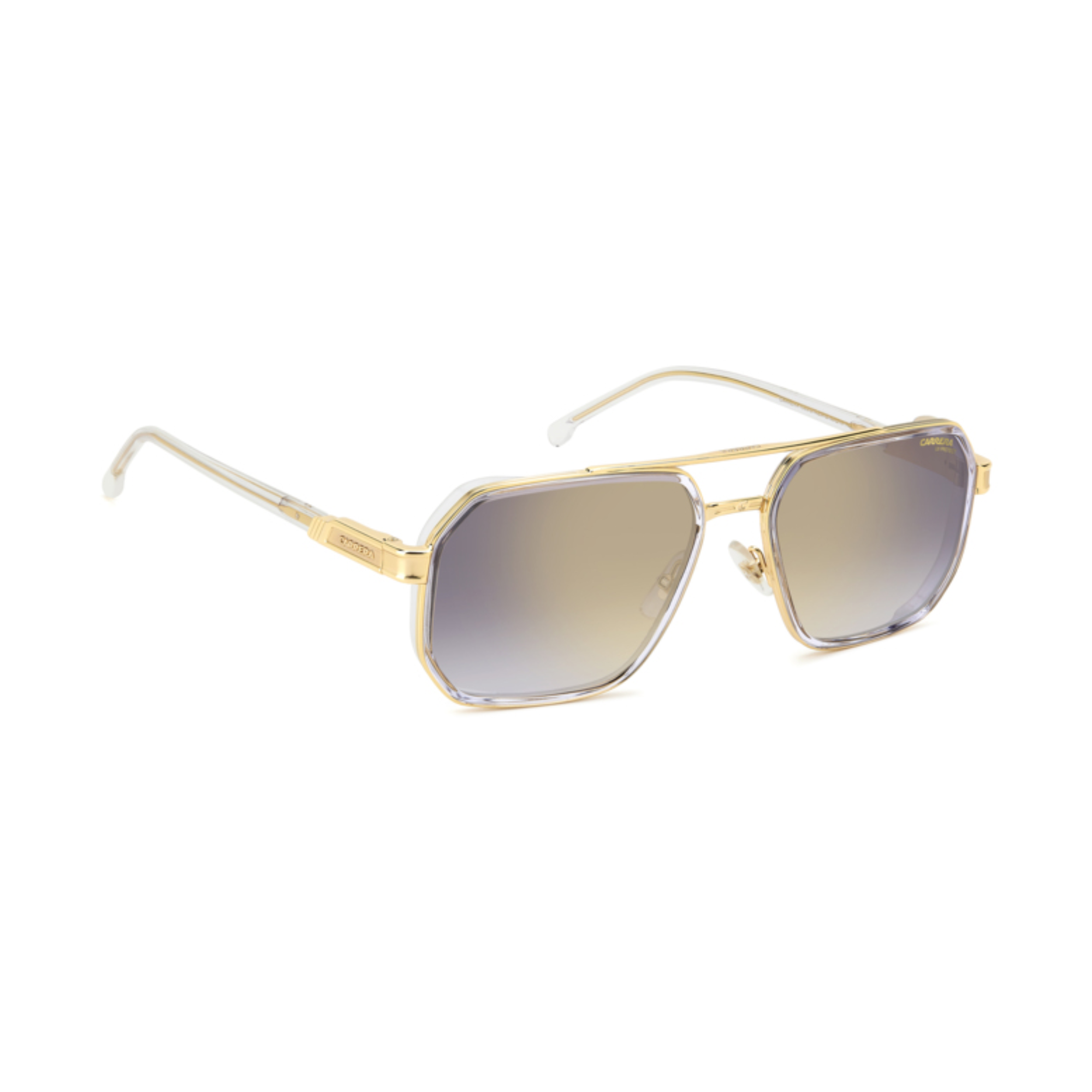 Carrera 1069S Gafas de Sol Rectangulares de Acero Inoxidable