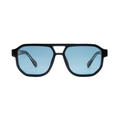 KYPERS TARO TAR004 Gafas de Sol Polarizadas con montura negra y lentes azules.